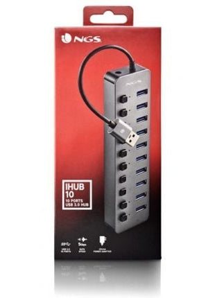 Hub USB NGS IHUB10 / 10xUSB 3.0 - Tiensol