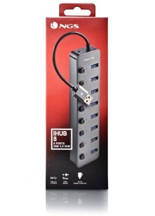 Hub USB NGS IHUB8 / 8xUSB 3.0 - Tiensol