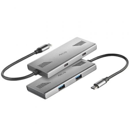 Hub USB Tipo - C NGS WonderDuo - C / 2xUSB/ 2xUSB Tipo - C - Tiensol