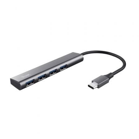 Hub USB Tipo - C Trust Halyx/ 4xUSB - Tiensol