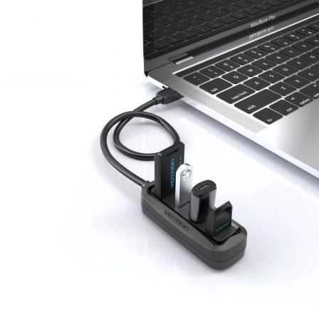 Hub USB Vention VAS - J43 - B015/ 4xUSB/ 15cm - Tiensol