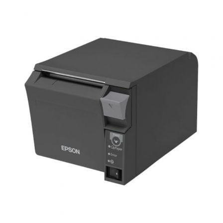 Impresora de Tickets Epson TM - T70II/ Térmica/ Ancho papel 80mm/ USB - RS232/ Negra - Tiensol