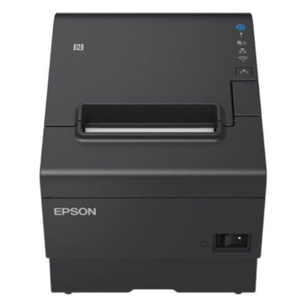 Impresora de Tickets Epson TM - T88 VII PS/ Térmica/ Ancho papel 80mm/ USB - Ethernet/ Negra - Tiensol