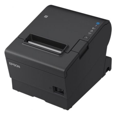 Impresora de Tickets Epson TM - T88 VII PS/ Térmica/ Ancho papel 80mm/ USB - Ethernet/ Negra - Tiensol