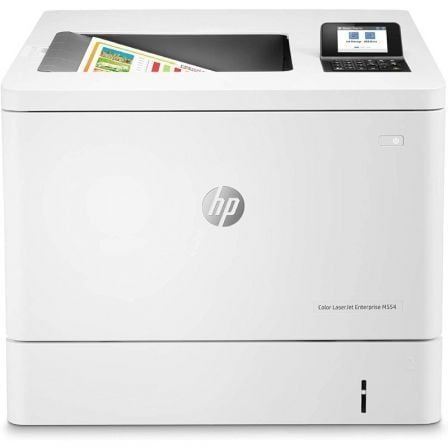 Impresora Láser Color HP LaserJet Enterprise M554DN Dúplex/ Blanca - Tiensol