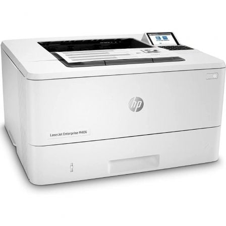 Impresora Láser Monocromo HP Laserjet Enterprise M406DN Dúplex/ Blanca - Tiensol