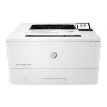 Impresora Láser Monocromo HP Laserjet Enterprise M406DN Dúplex/ Blanca - Tiensol