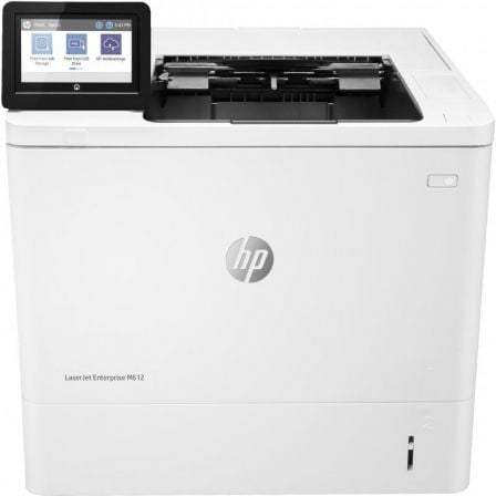 Impresora Láser Monocromo HP Laserjet Enterprise M612DN Dúplex/ Blanca - Tiensol