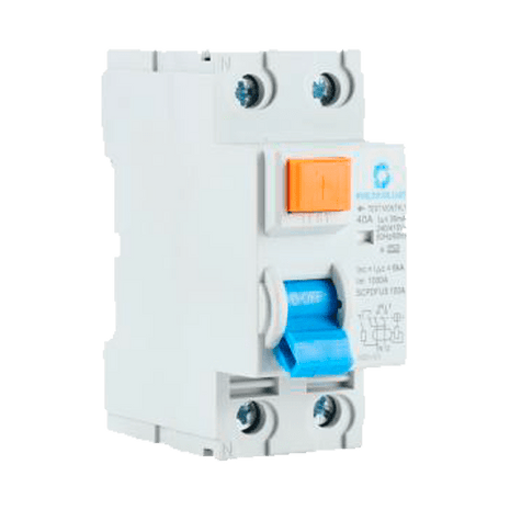 Interruptor Diferencial XID - 63 2P 40A 30mA | Tipo A - Tiensol