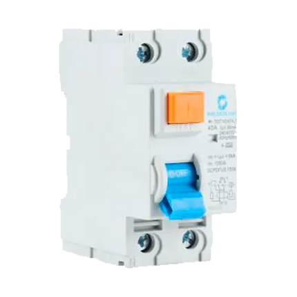Interruptor Diferencial XID - 63 2P 40A 30mA | Tipo A - Tiensol