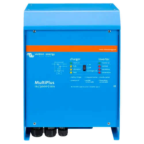 Inversor con Cargador Victron MultiPlus 12V 3000VA 12/3000/120-50 - Inversores Solares con Cargador
