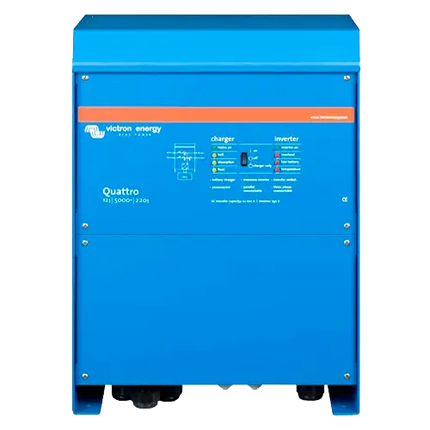 Inversor con Cargador Victron Quattro 12/5000/220 - 100/100 - Tiensol