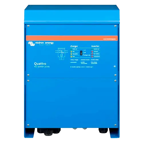 Inversor con Cargador Victron Quattro 12/5000/220 - 100/100 - Tiensol