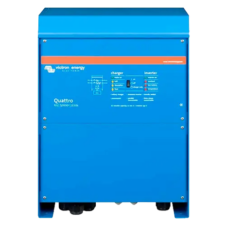 Inversor con Cargador Victron Quattro 12/5000/220 - 100/100 - Tiensol