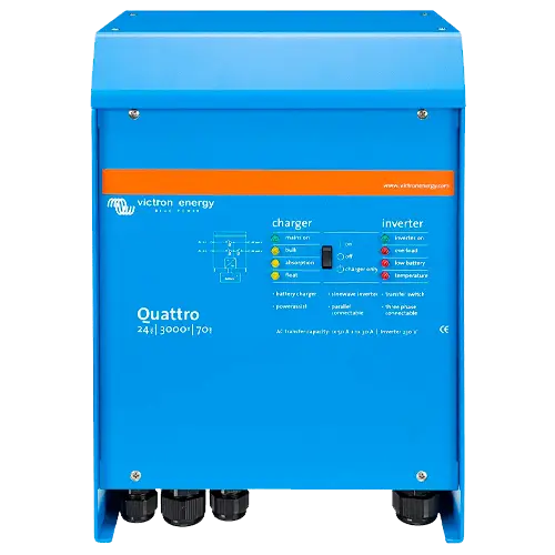 Inversor con Cargador Victron Quattro 24/3000/70 - 50/50 - Tiensol