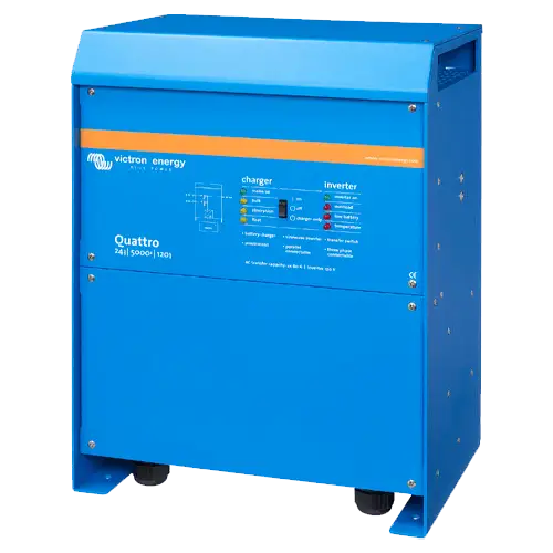 Inversor con Cargador Victron Quattro 24/5000/120 - 100/100 - Tiensol