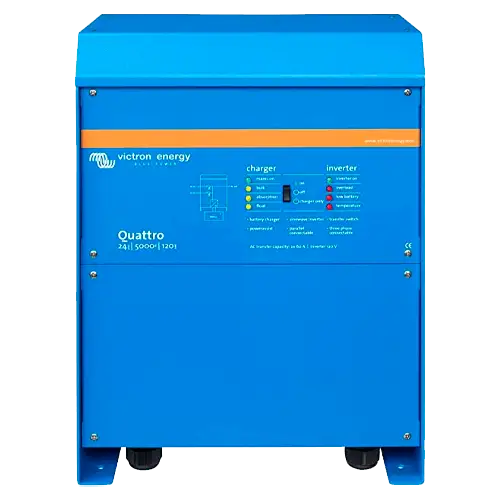 Inversor con Cargador Victron Quattro 24/5000/120 - 100/100 - Tiensol