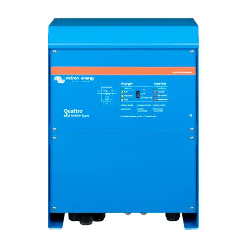 Inversor con Cargador Victron Quattro 48/10000/140 - 100/100 - Tiensol
