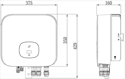 Inversor Híbrido Growatt MIN 4200TL XH - Tiensol