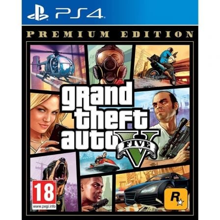 Juego para Consola Sony PS4 Grand Theft Auto V Edición Premium - Tiensol