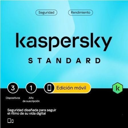 Kaspersky Standard para Android/ 3 Dispositivos/ 1 Año - Tiensol