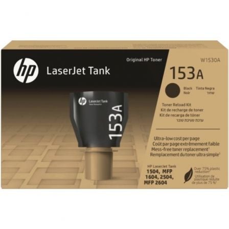 Kit de Recarga Tóner Original Laserjet Tank nº153A/ Negro - Tiensol