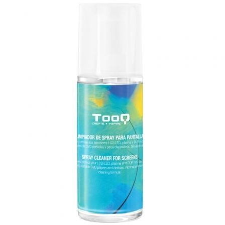 Kit Limpiador de Pantallas TooQ TQSC0016/ Spray 150ml + Paño Microfibra - Tiensol