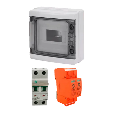 Kit Protecciones 1 MPPT Solar 600V 50A - Tiensol