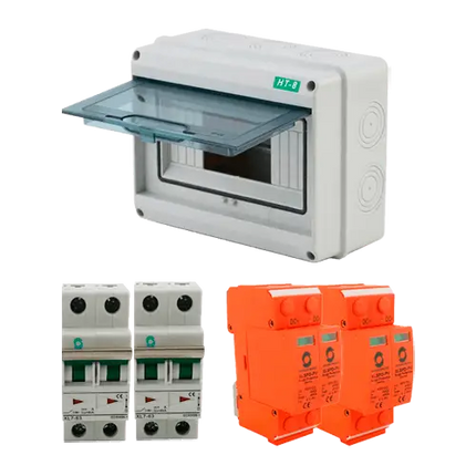 Kit Protecciones 2 MPPT Solar 600V 50A - Tiensol