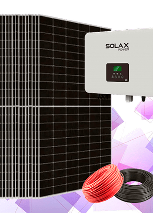 Kit Solar 10 kW Solax Trifásico | Inversor X3 MIC - Tiensol