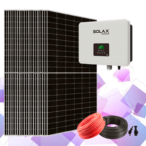 Kit Solar 10 kW Solax Trifásico | Inversor X3 MIC - Tiensol