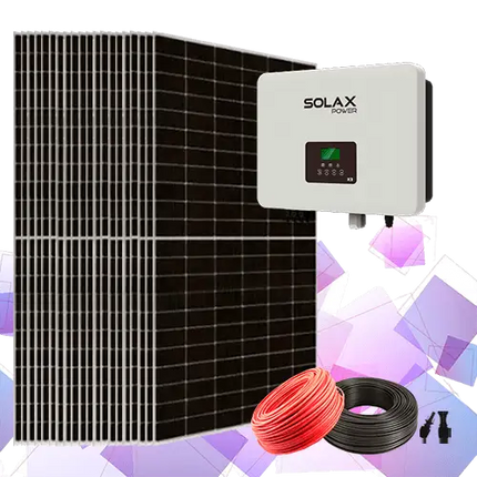 Kit Solar 10 kW Solax Trifásico | Inversor X3 MIC - Tiensol