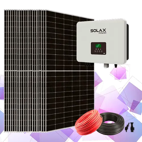 Kit Solar 10 kW Solax Trifásico | Inversor X3 MIC - Tiensol