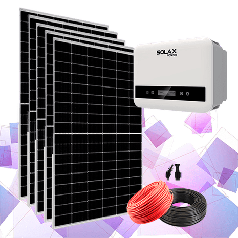 Kit Solar 2000W Solax Monofásico | Inversor X1 Mini - Tiensol