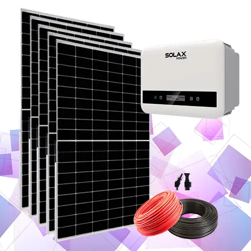 Kit Solar 2000W Solax Monofásico | Inversor X1 Mini - Tiensol