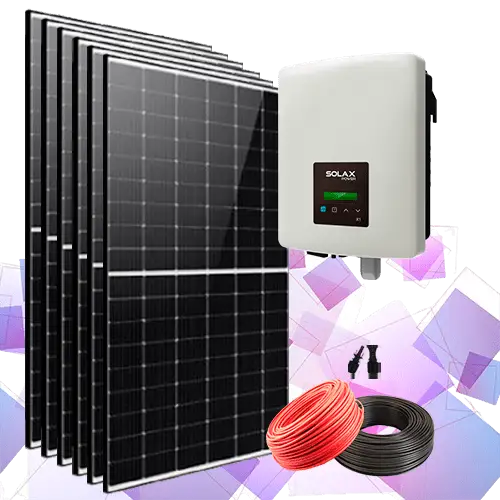 Kit Solar 2500W Solax Monofásico | Inversor X1 Mini - Tiensol