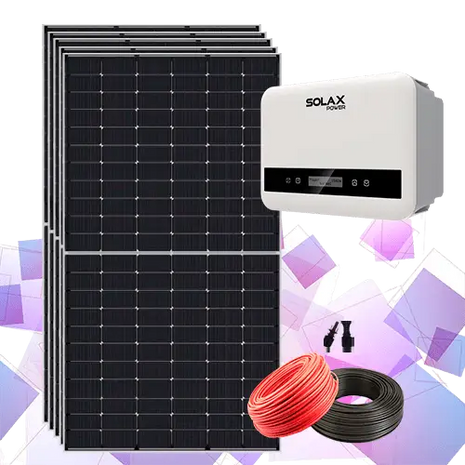 Kit Solar 3000W Solax Monofásico | Inversor X1 Mini - Tiensol