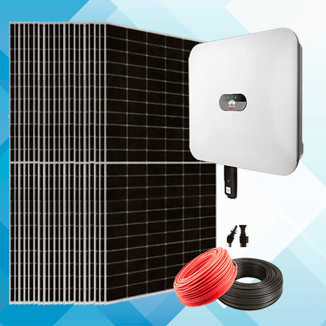 Kit Solar Híbrido Red 10 KW Huawei Trifásico - Tiensol