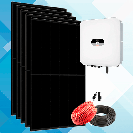 Kit Solar Híbrido Red 2000W Huawei Monofásico - Tiensol