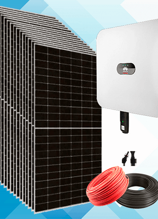 Kit Solar Híbrido Red 8 KW Huawei Trifásico - Tiensol