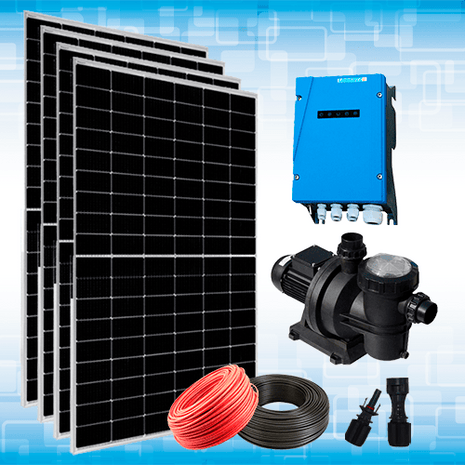 Kit Solar Piscina Lorentz 125m³ - Tiensol