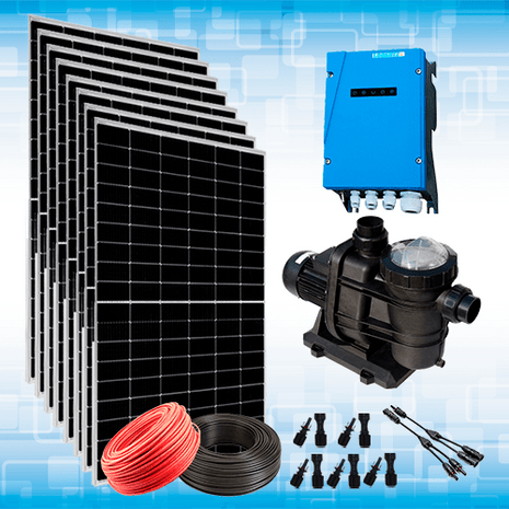 Kit Solar Piscina Lorentz 250m³ - Tiensol