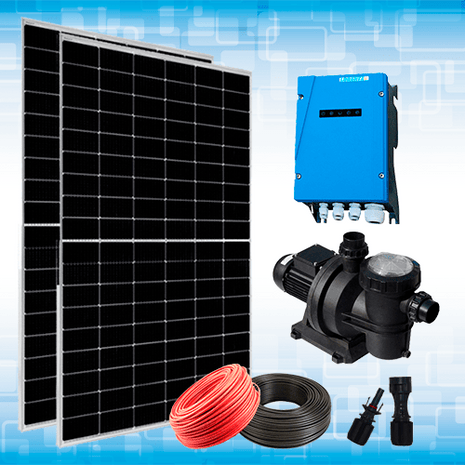 Kit Solar Piscina Lorentz 80m³ - Tiensol