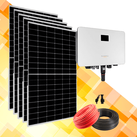 Kit Solar Red 2000W Sungrow Monofásico - Tiensol