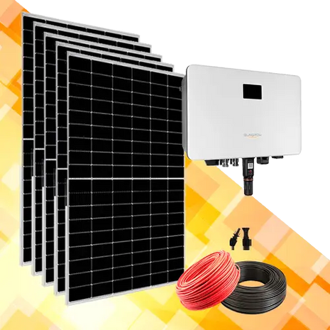 Kit Solar Red 2000W Sungrow Monofásico - Tiensol