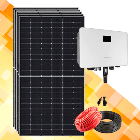 Kit Solar Red 3000W Sungrow Monofásico - Tiensol