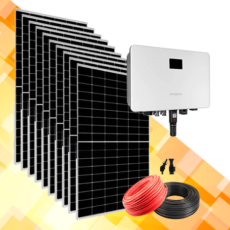 Kit Solar Red 4000W Sungrow Monofásico - Tiensol