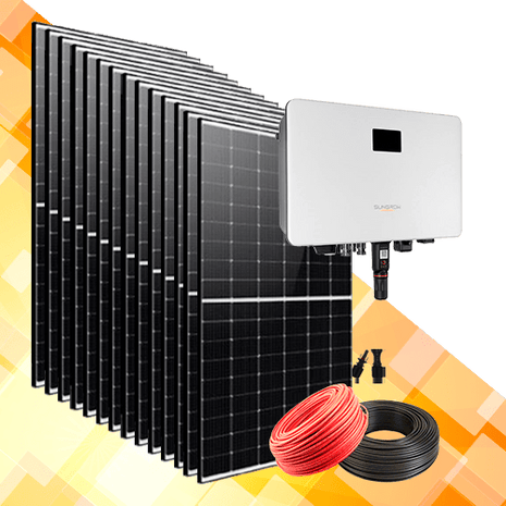 Kit Solar Red 5000W Sungrow Monofásico - Tiensol