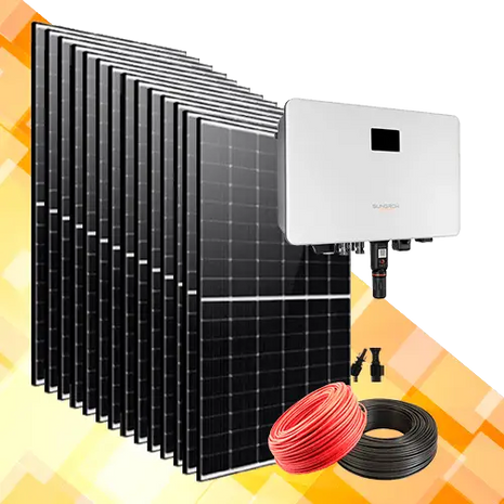 Kit Solar Red 5000W Sungrow Monofásico - Tiensol