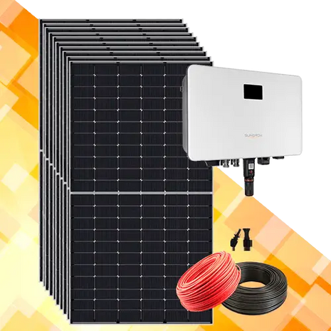 Kit Solar Red 6000W Sungrow Monofásico - Tiensol